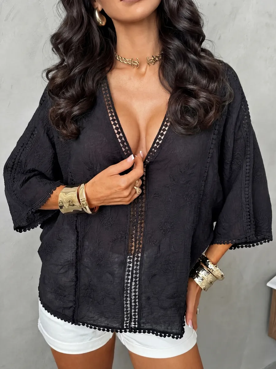 Блузка нарядная летняя