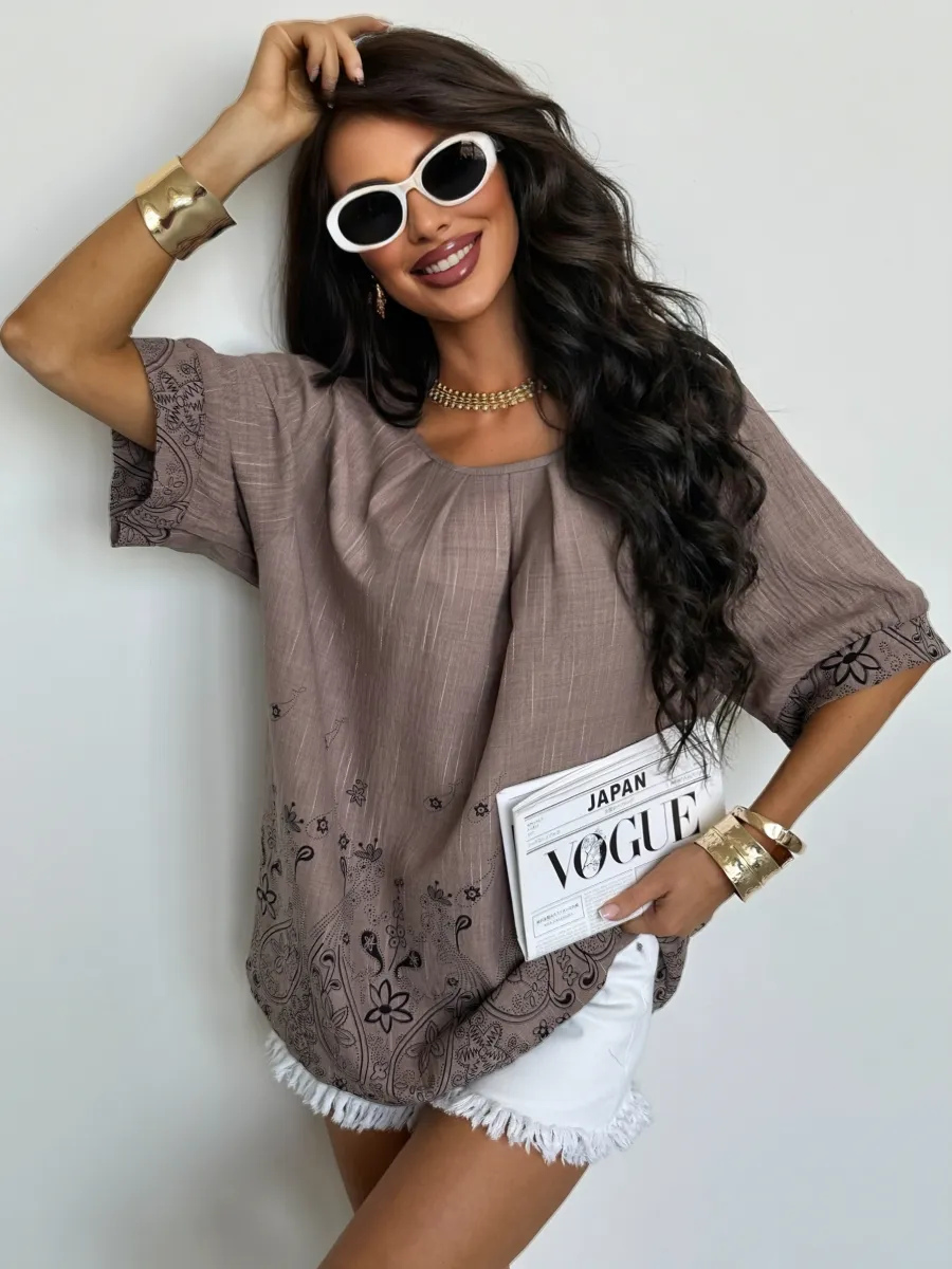 Блузка летняя нарядная