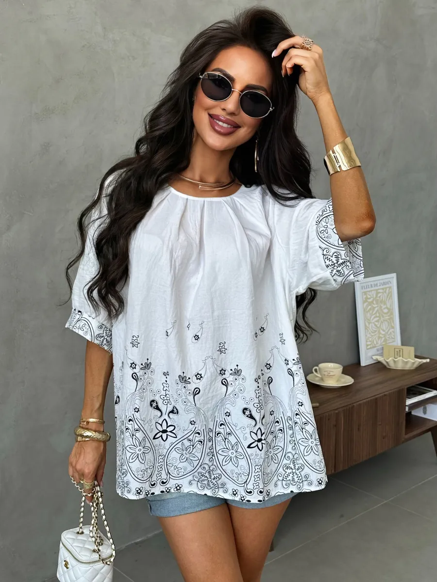 Блузка летняя нарядная