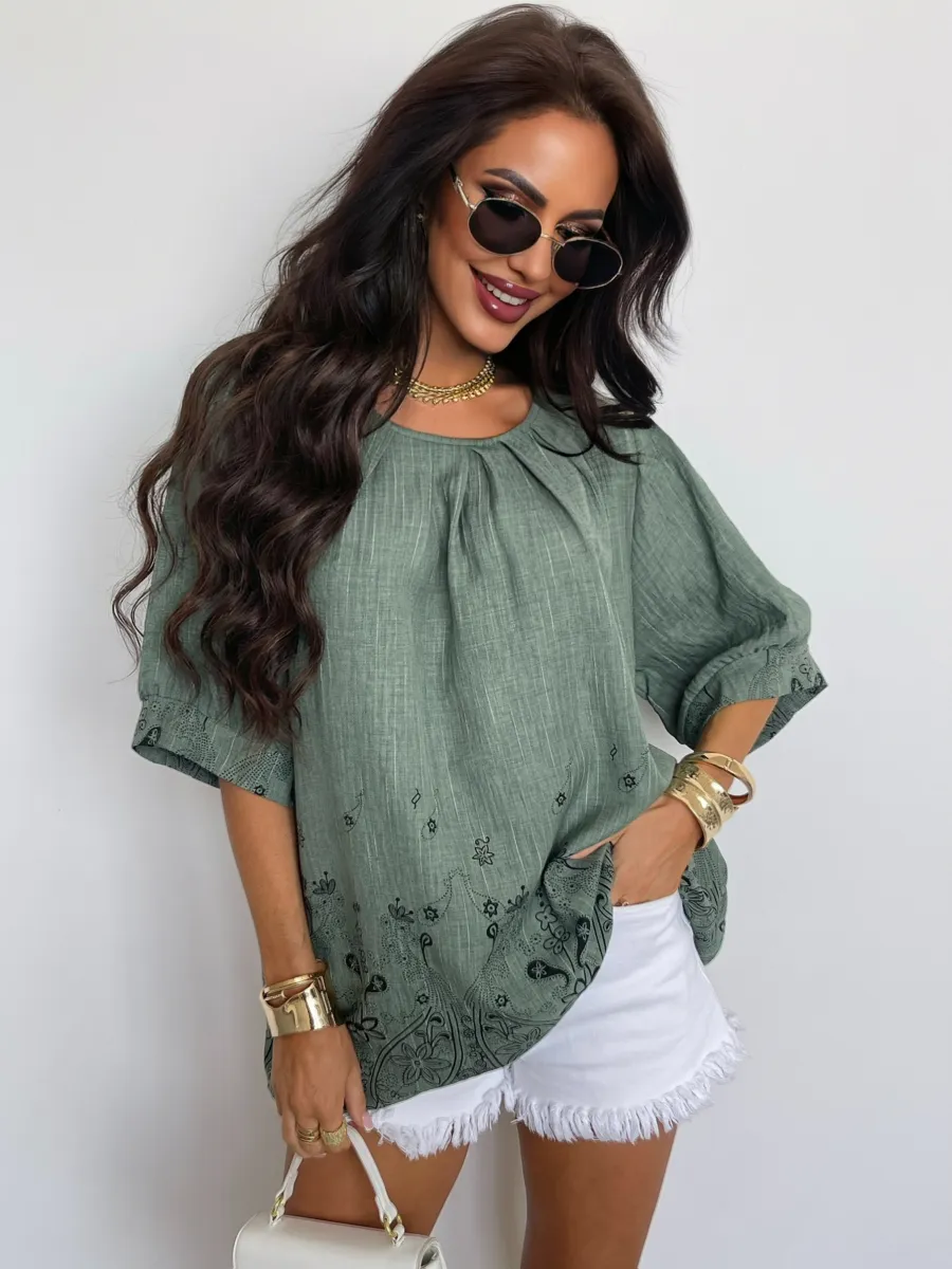 Блузка летняя нарядная