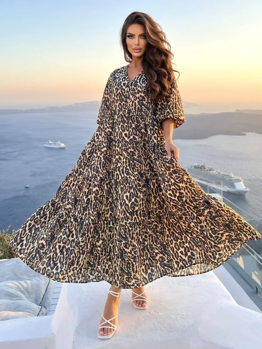 Платье длинное больших размеров