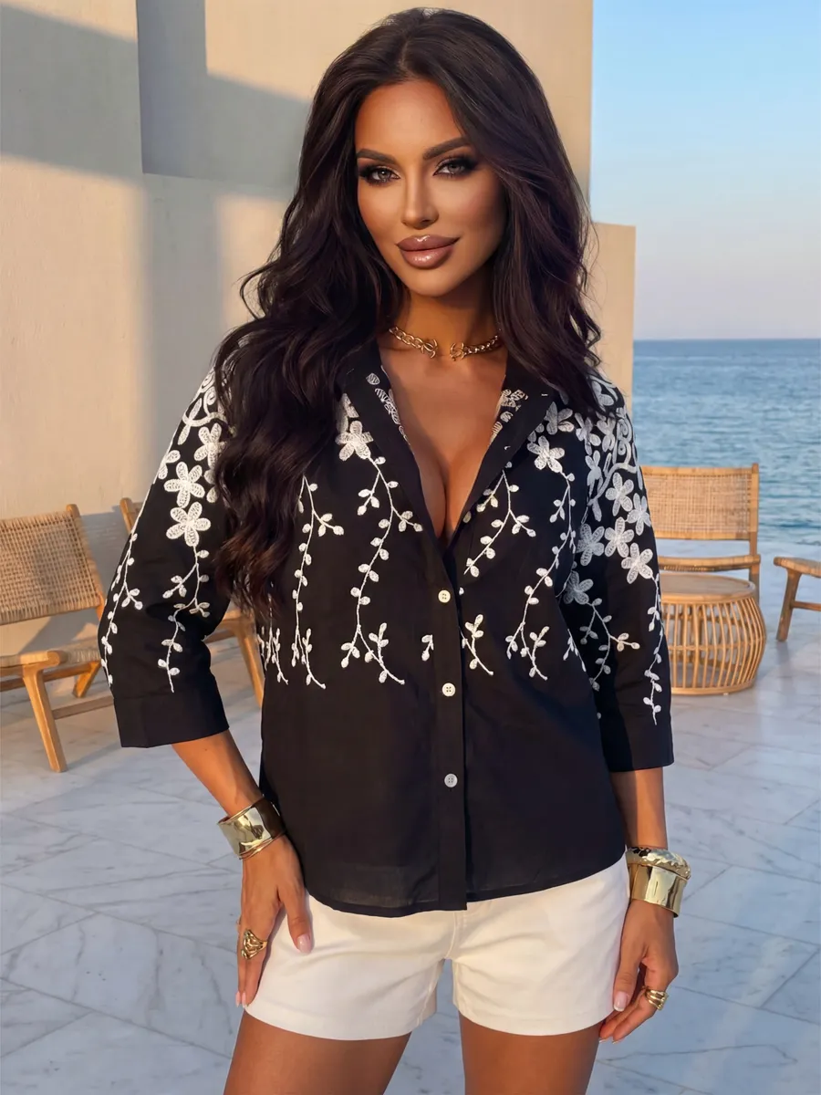 Блузка нарядная летняя