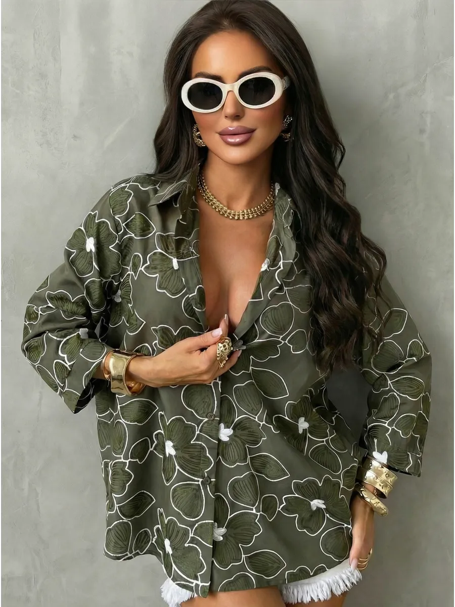 Рубашка нарядная летняя