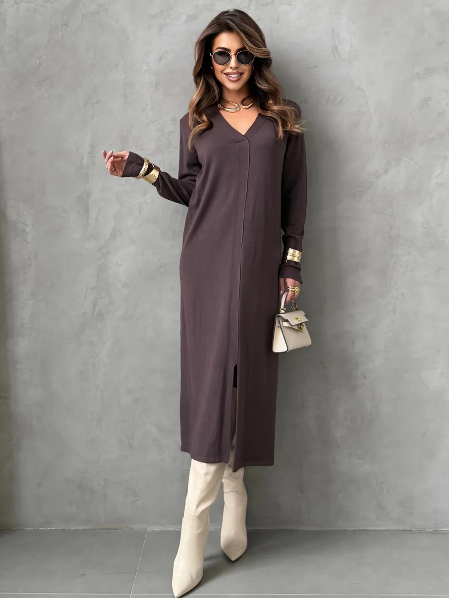 Платье осеннее трикотажное