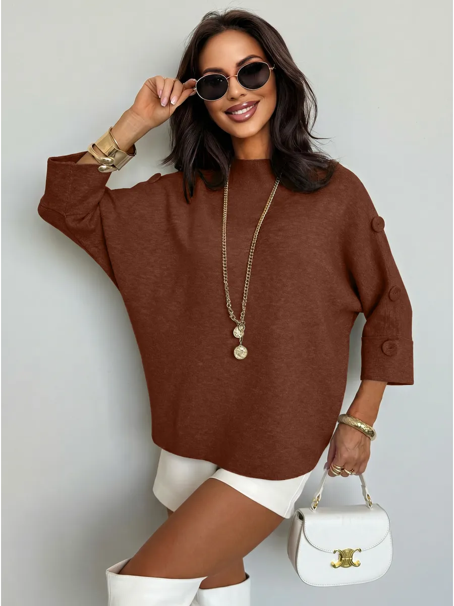 Кофта теплая оверсайз