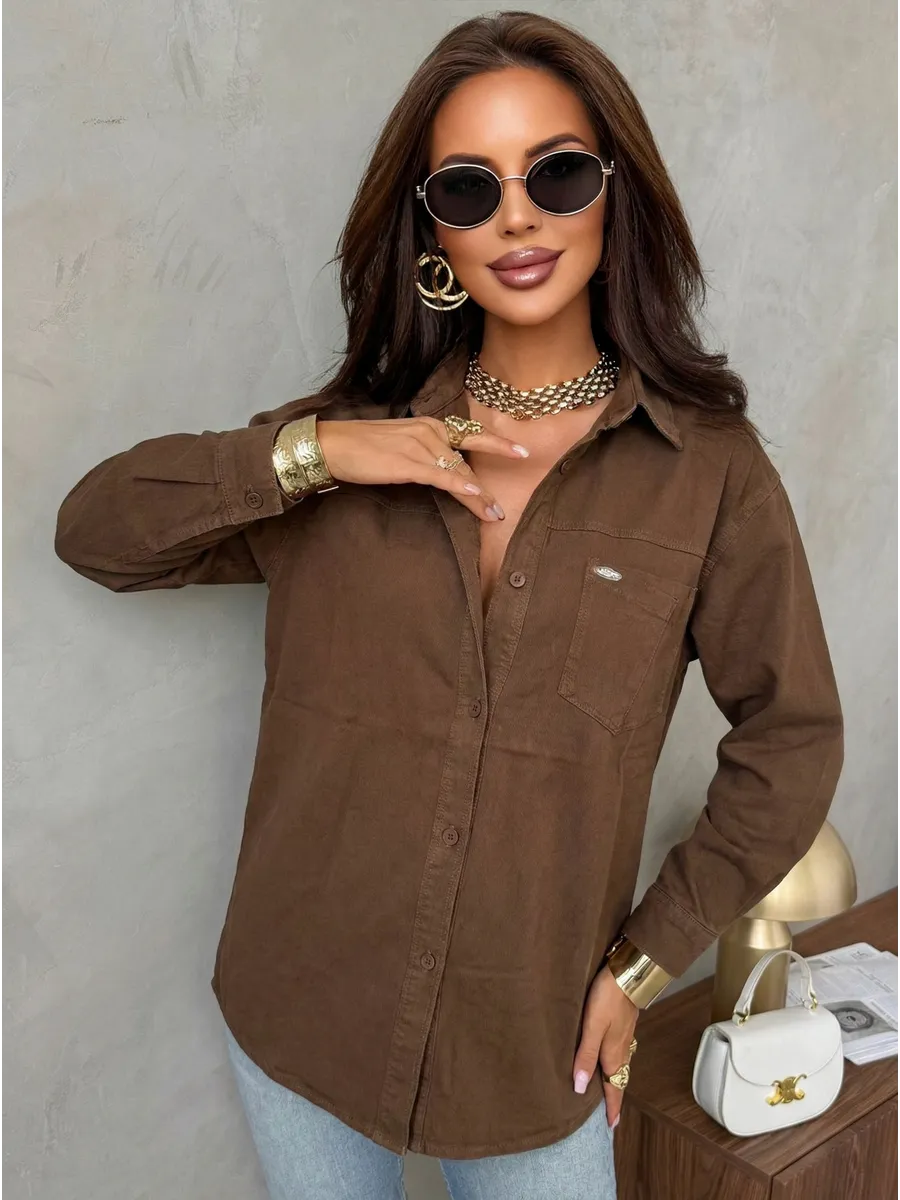 Рубашка оверсайз